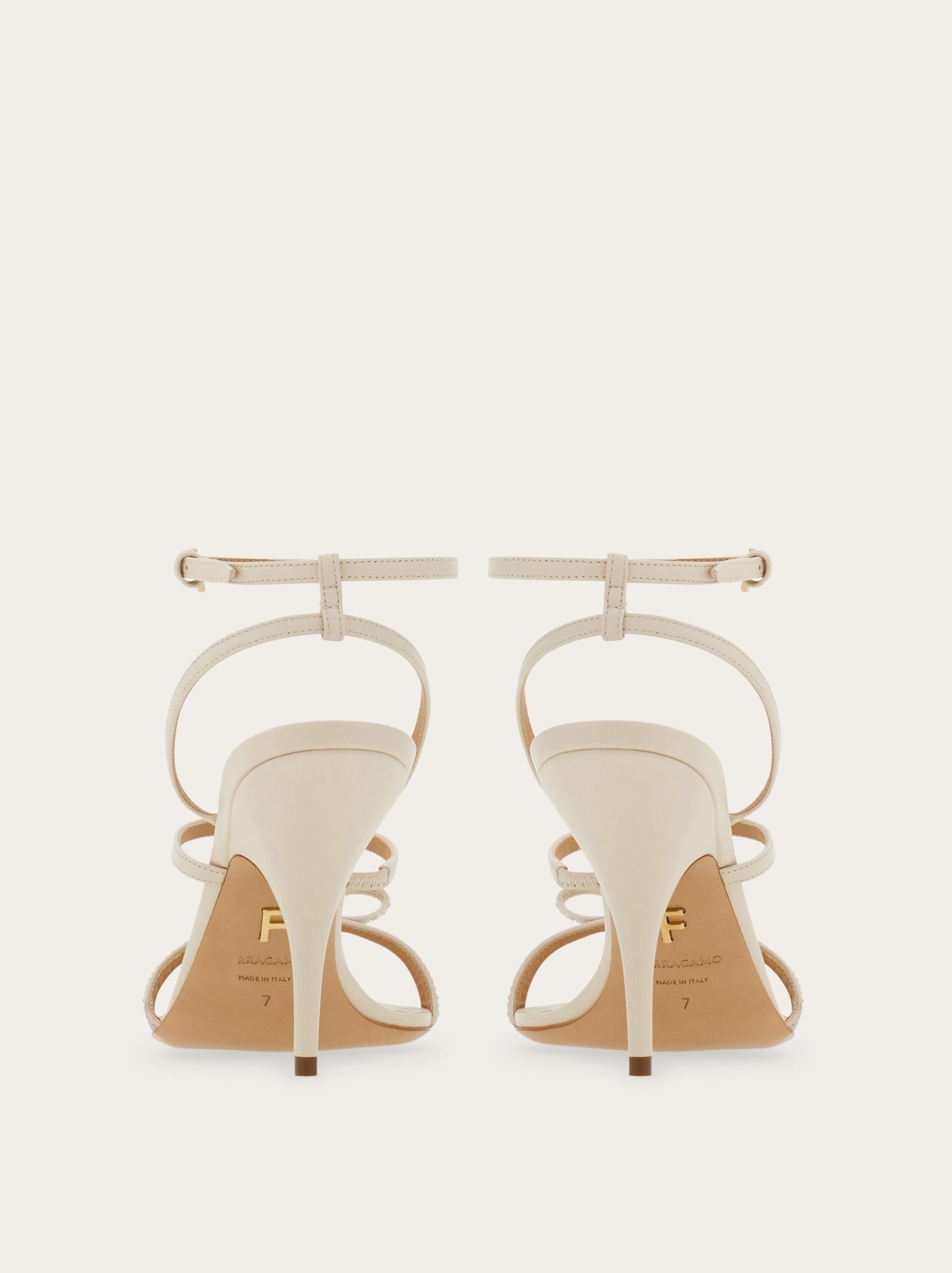 Ferragamo Bridal – Sandal with mini bow - Image 3